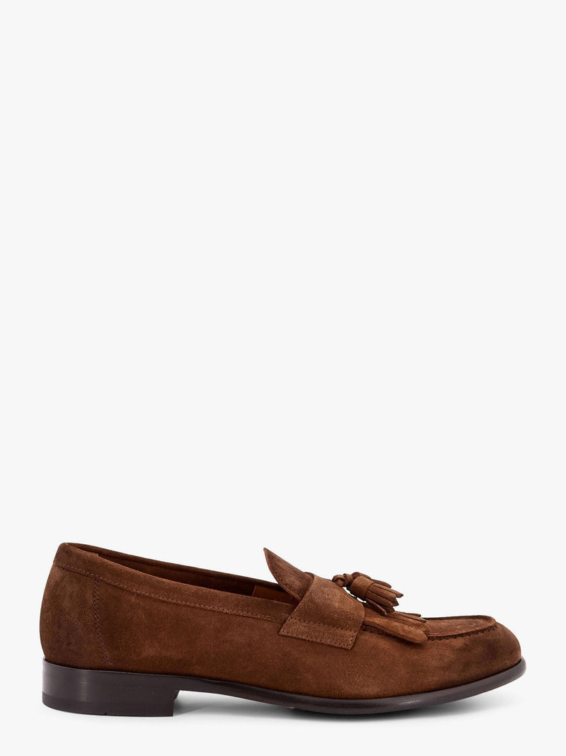 Doucal's Doucal's Suede Loafers with Tassels Brown Men - World Class Fashion