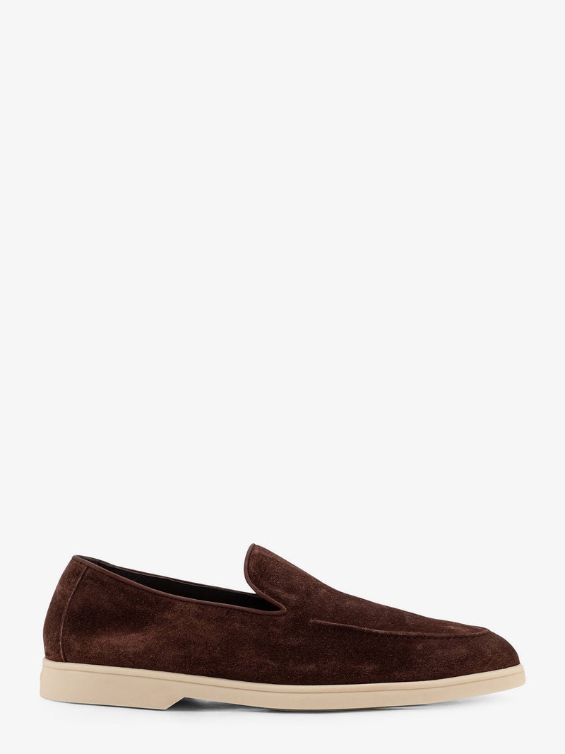 Doucal's Doucal's Reverse Suede Loafers Brown - World Class Fashion