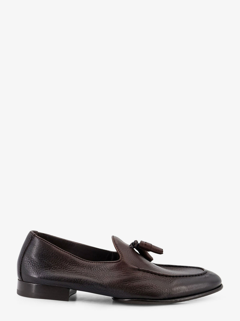 Doucal's Doucal's Daino Leather Loafers Brown Men - World Class Fashion