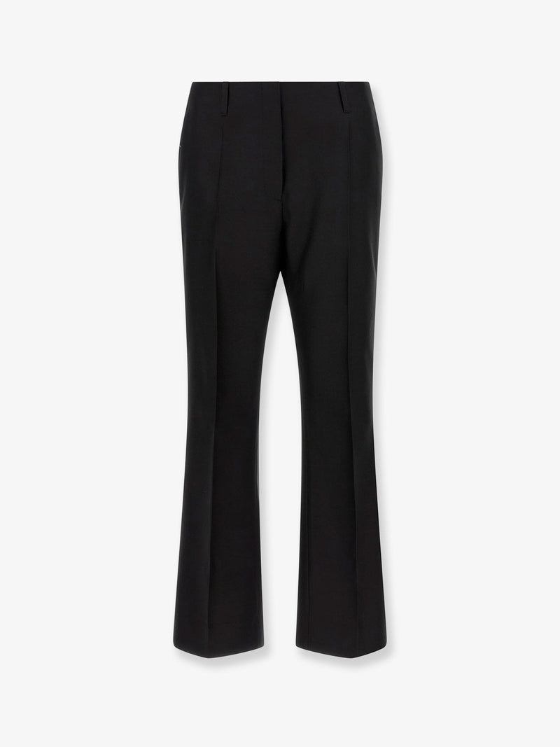 Dries Van Noten Dries Van Noten Paloma Wool And Silk Trousers Black - World Class Fashion