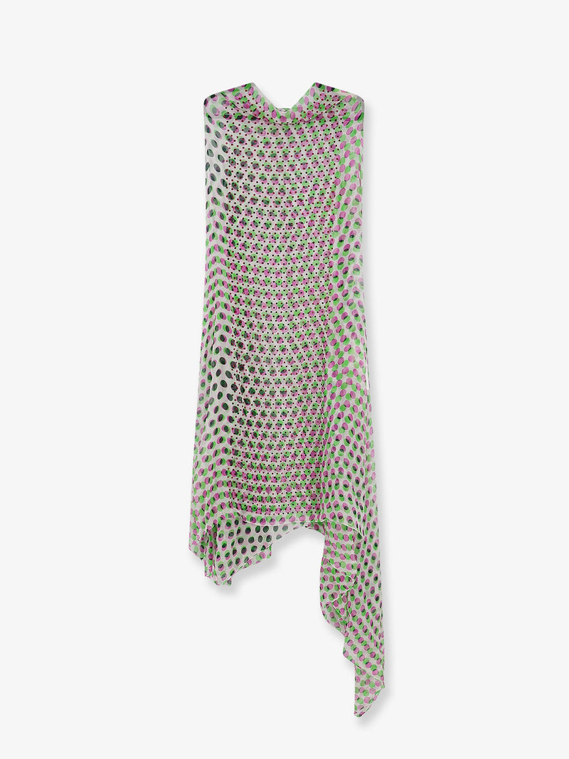 Dries Van Noten Dries Van Noten Multicolor Silk Dress Women - World Class Fashion