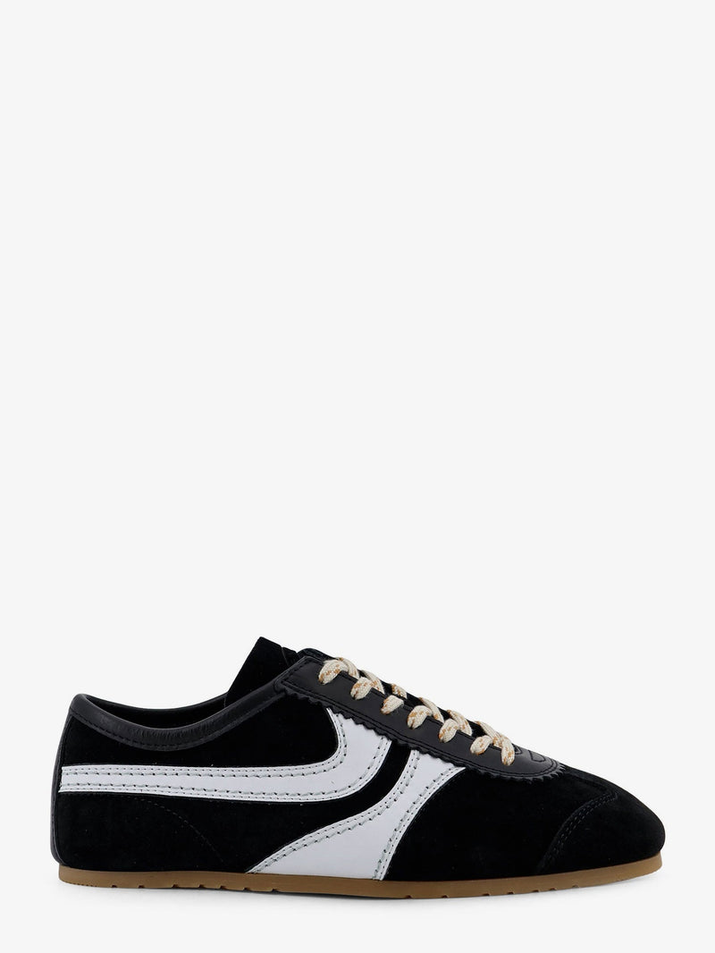 Dries Van Noten Dries Van Noten Suede Sneakers Black Women - World Class Fashion