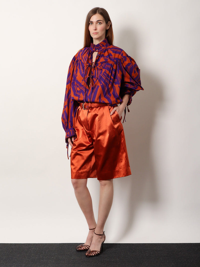 Dries Van Noten Dries Van Noten Catya Cotton Shirt Multicolor - World Class Fashion