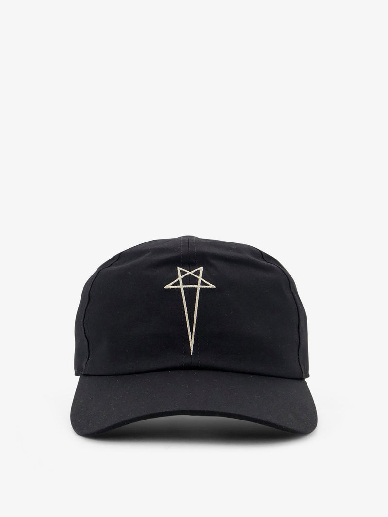 DRKSHDW DRKSHDW Cotton Hat with Front Logo Black - World Class Fashion