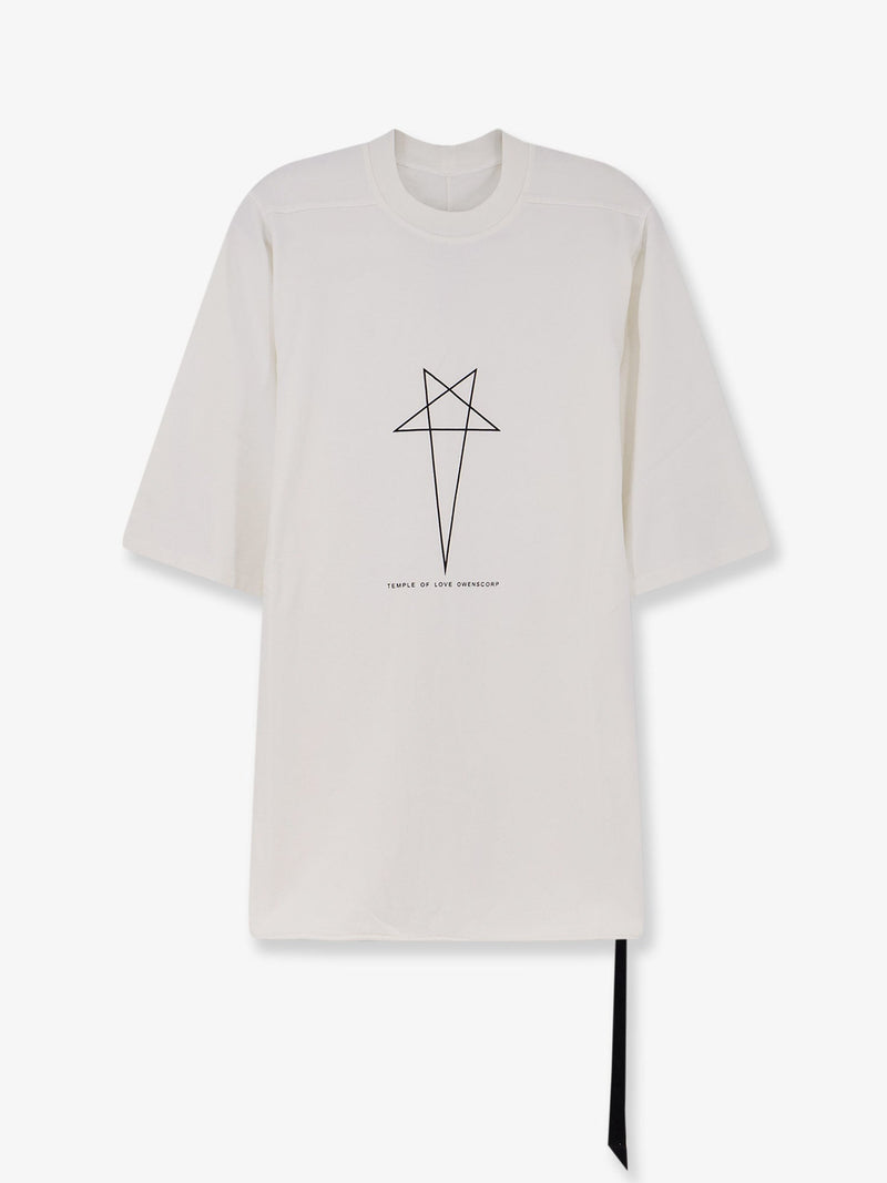 DRKSHDW DRKSHDW Cotton T-Shirt with Logo White - World Class Fashion