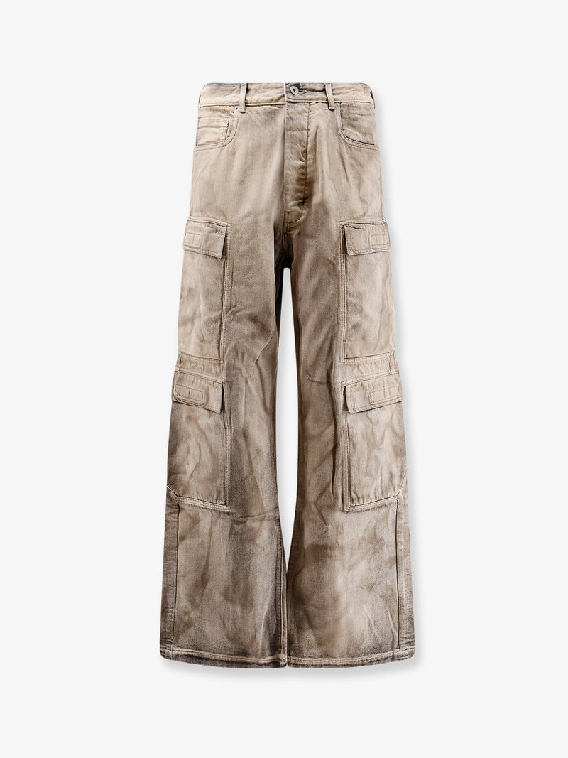 DRKSHDW DRKSHDW Cargo Denim Jeans Beige - World Class Fashion
