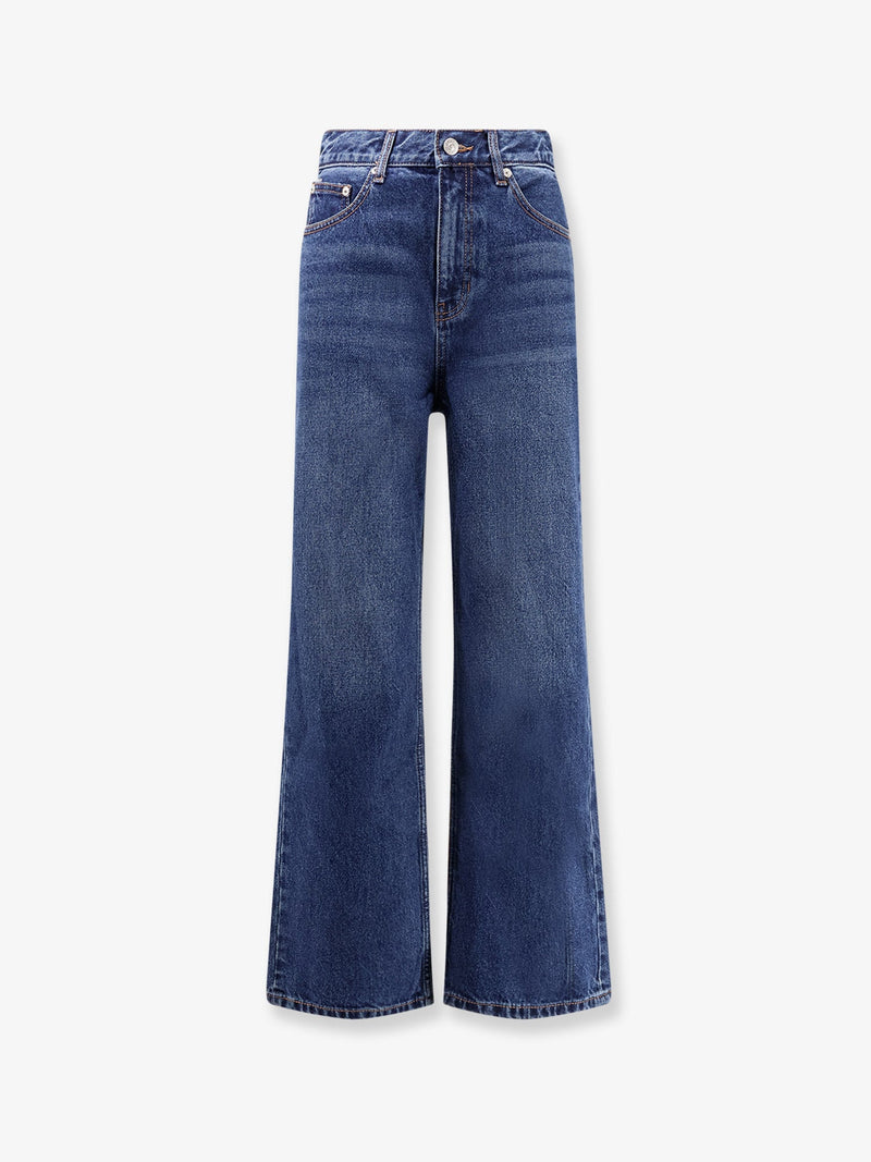 Dunst Dunst Flared Blue Denim Jeans Women - World Class Fashion
