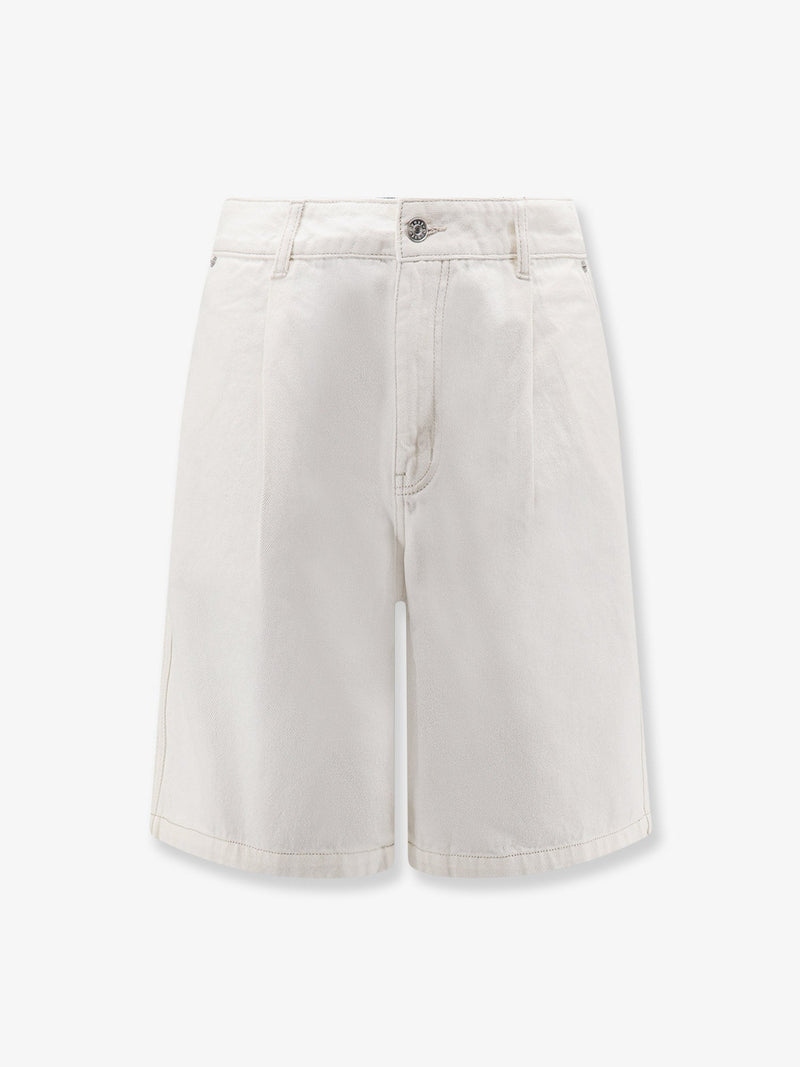 Dunst Dunst Cotton Bermuda Shorts White Men - World Class Fashion