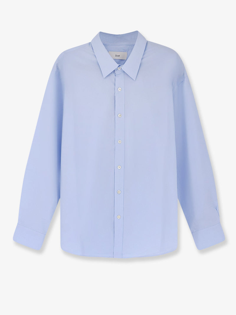 Dunst Dunst Cotton Shirt Soft Blue Men - World Class Fashion