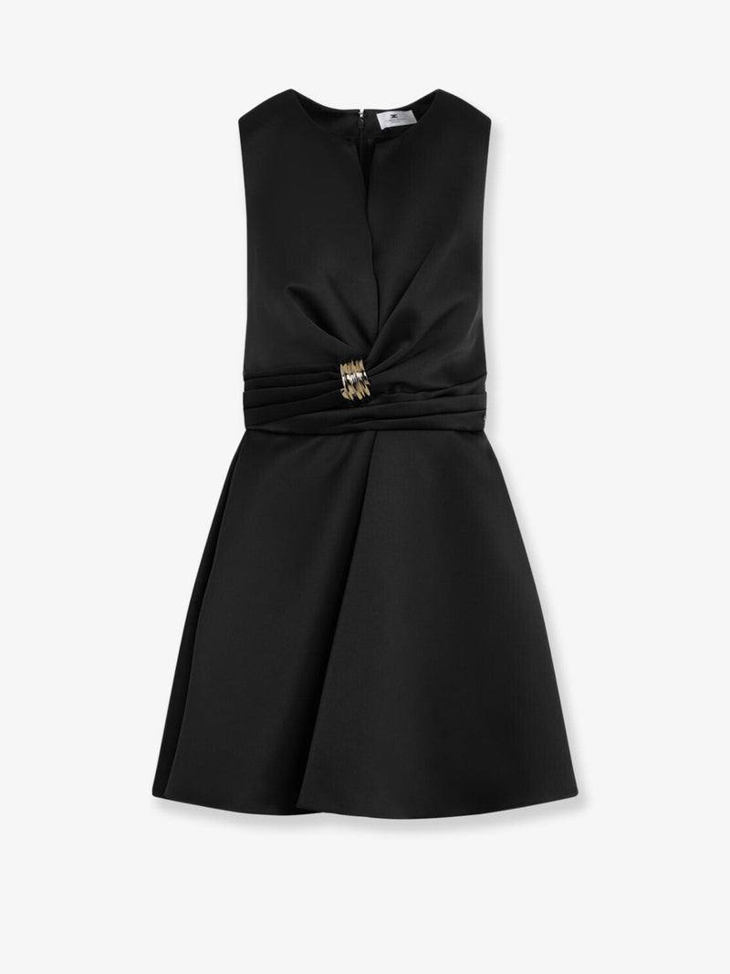Elisabetta Franchi Minivestido Elisabetta Franchi Events Negro - World Class Fashion