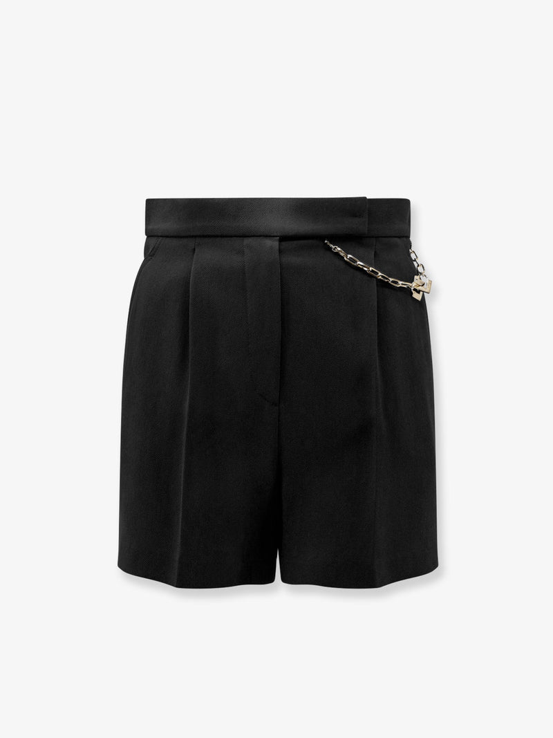 Elisabetta Franchi Elisabetta Franchi Stretch Viscose Shorts Black - World Class Fashion