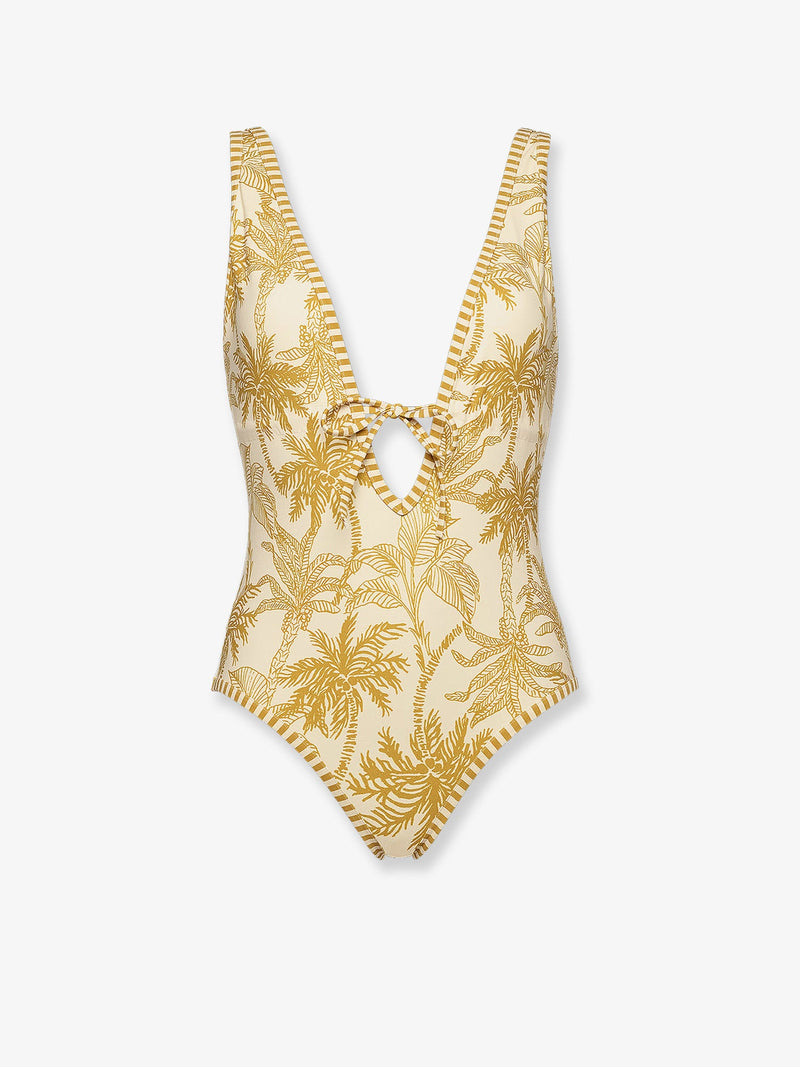 Eres Eres One-Piece Swimsuit Yellow Women - World Class Fashion