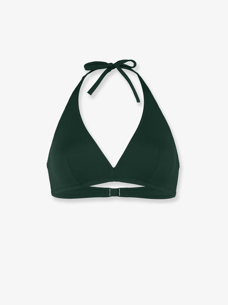 Eres Eres Gang Duni Nylon Bikini Top Green - World Class Fashion