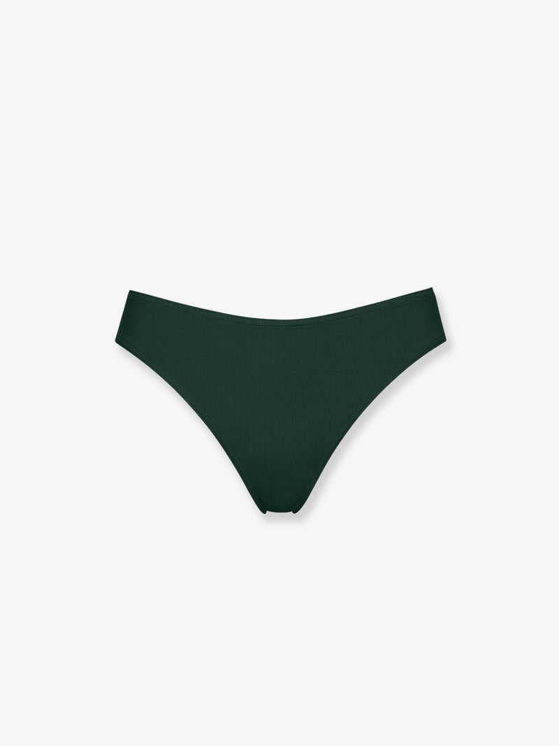 Eres Eres Nylon Coulisse Bikini Bottom Green - World Class Fashion