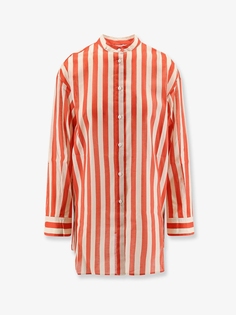 Eres Eres Duetto Cotton Shirt Orange - World Class Fashion