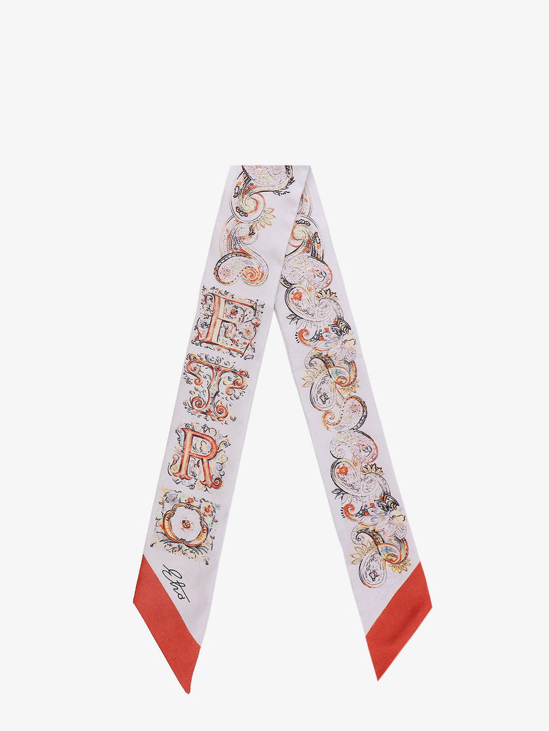 Etro Etro Silk Bandeau With Paisley Print Multicolor - World Class Fashion