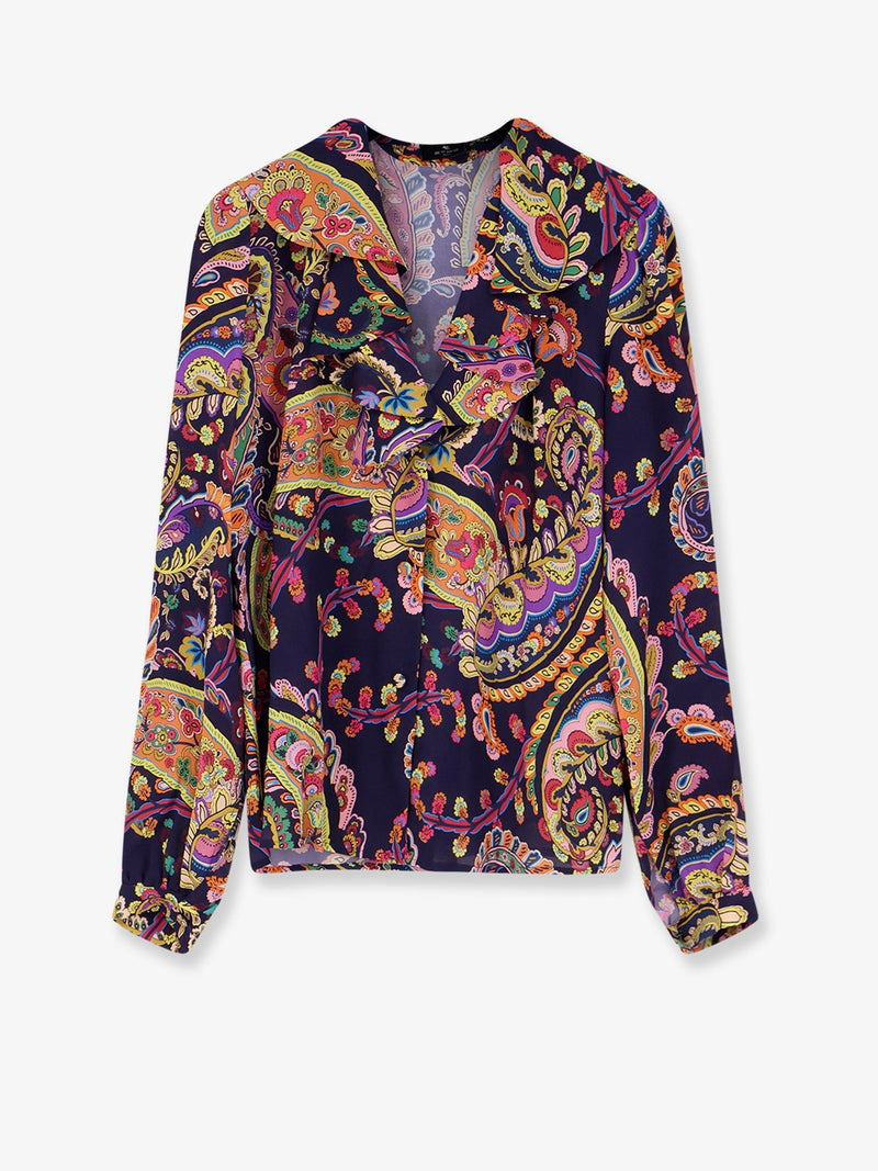 Etro Etro Multicolor Viscose Shirt Women - World Class Fashion