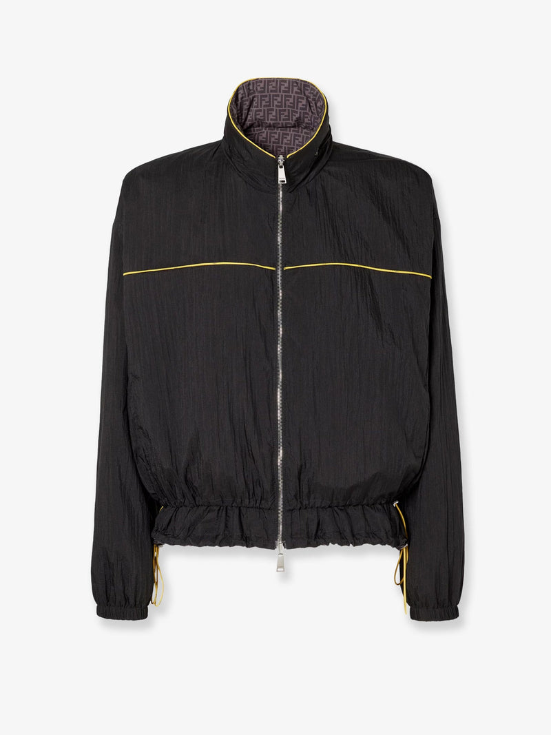 Fendi Fendi Reversible Nylon Jacket Black Men - World Class Fashion