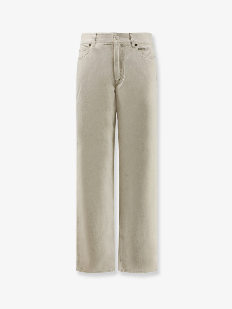Fendi Fendi Beige Denim Trousers Women - World Class Fashion