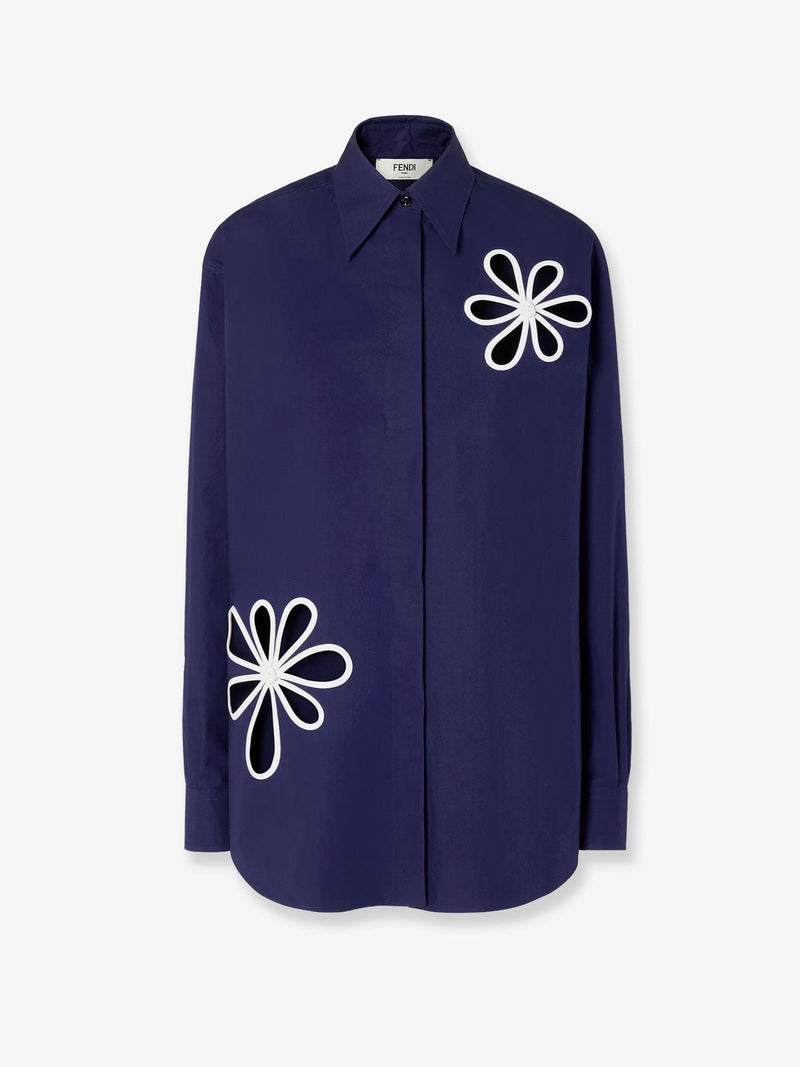 Fendi Fendi Cotton Popelin Shirt - World Class Fashion