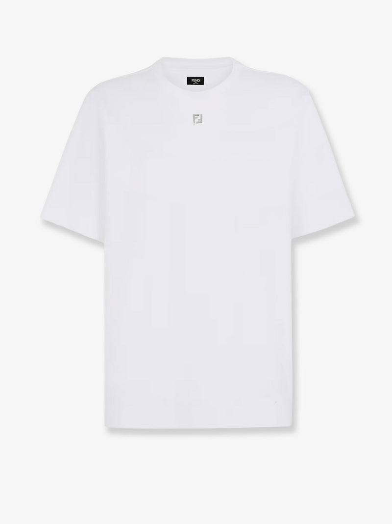Fendi Fendi Cotton T-Shirt White Men - World Class Fashion
