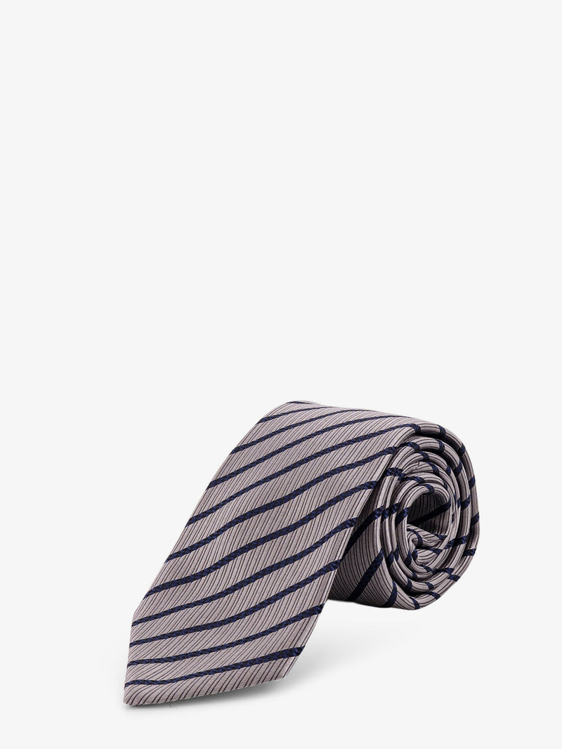 Giorgio Armani Giorgio Armani Silk Tie Grey - World Class Fashion