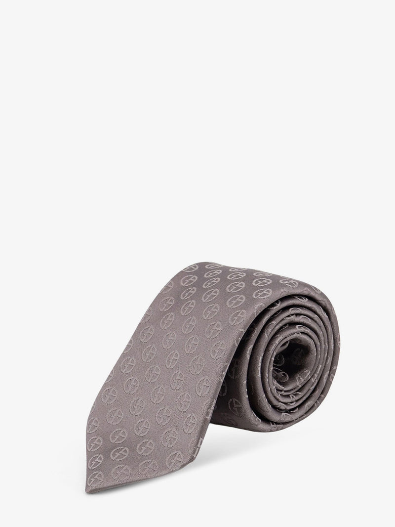 Giorgio Armani Giorgio Armani Silk Tie Grey - World Class Fashion