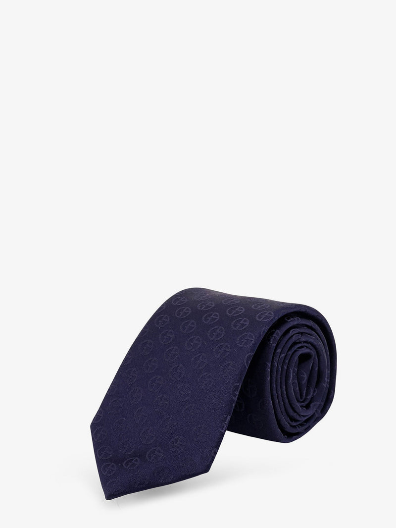 Giorgio Armani Giorgio Armani Silk Tie Blue - World Class Fashion