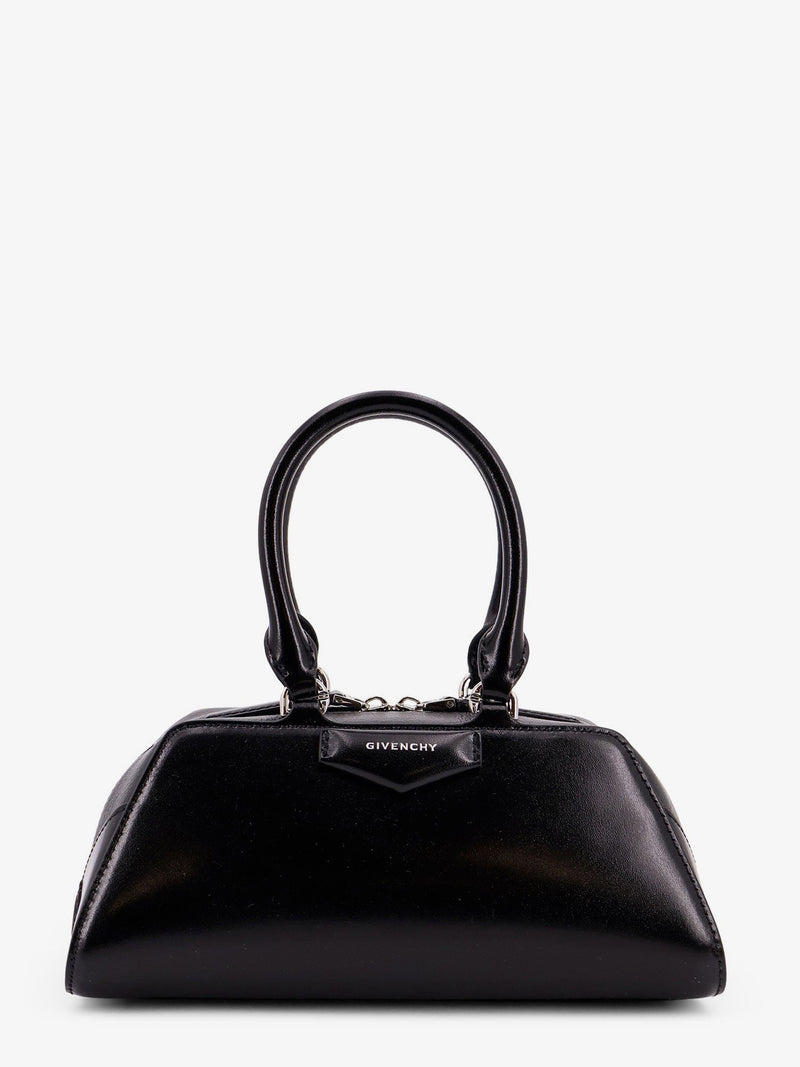 Givenchy Givenchy Antigona Leather Shoulder Bag Black - World Class Fashion