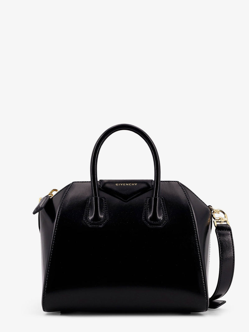 Givenchy Givenchy Antigona Mini Leather Crossbody Bag Black - World Class Fashion