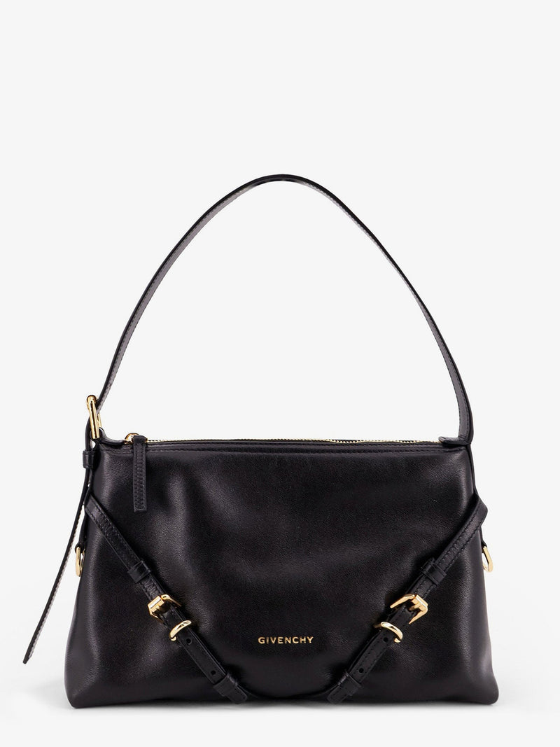 Givenchy Bolso de Hombro Givenchy Voyou de Piel Negro - World Class Fashion