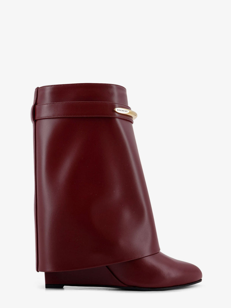 Givenchy Botas Givenchy Shark de Piel Rojas para Mujer - World Class Fashion