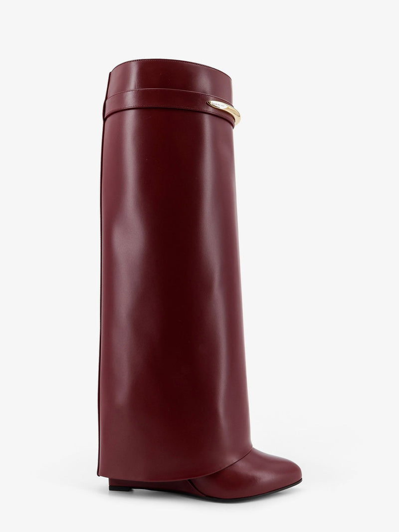 Givenchy Botines Givenchy Shark de Piel Rojos para Mujer - World Class Fashion
