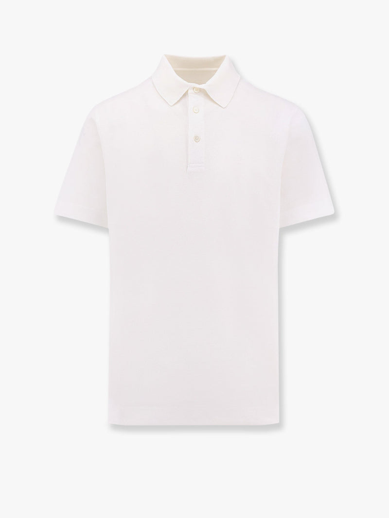 Givenchy Givenchy Piqué Cotton Polo Shirt 4G Embroidery White - World Class Fashion