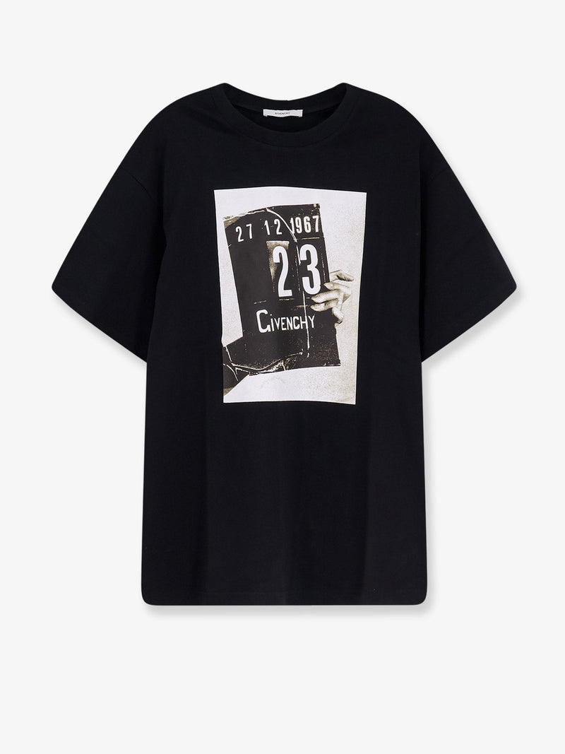 Givenchy Givenchy Camiseta de algodón para hombre - Negra - World Class Fashion