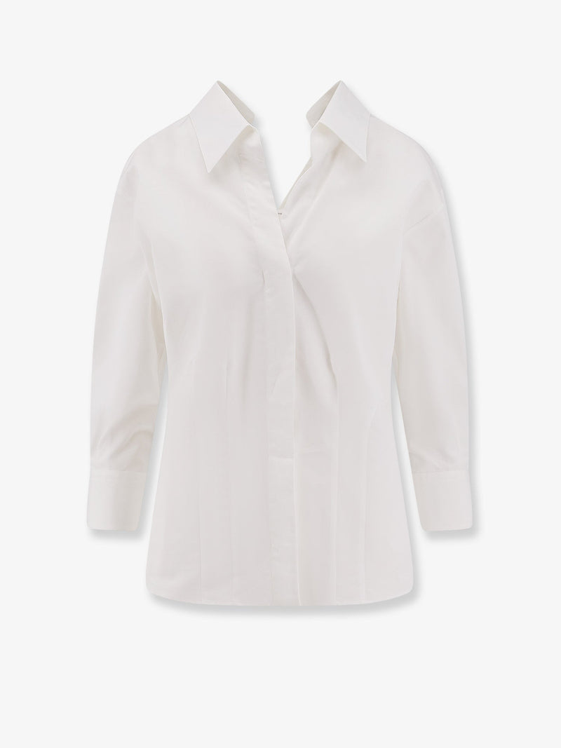 Givenchy Givenchy Open Cotton Shirt White Women - World Class Fashion
