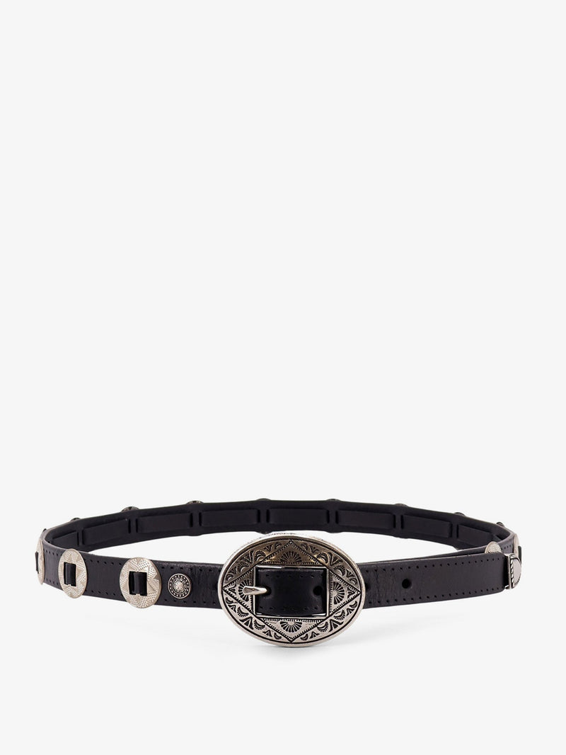 Golden Goose Golden Goose Deluxe Brand Leather Belt Black Men - World Class Fashion