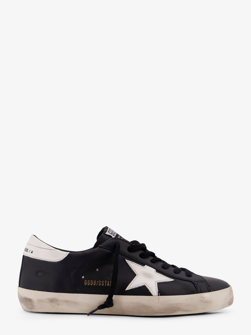 Golden Goose Golden Goose Super Star Leather Sneakers Black Men - World Class Fashion