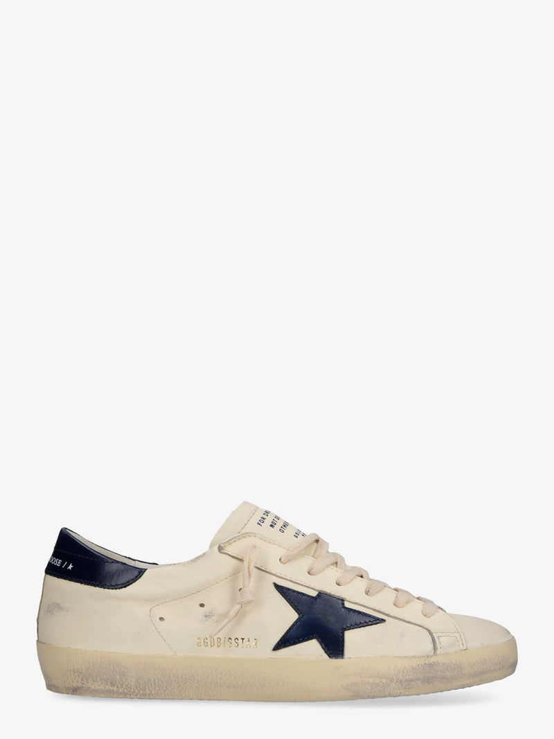 Golden Goose Golden Goose Super Star Leather Sneakers White Men - World Class Fashion