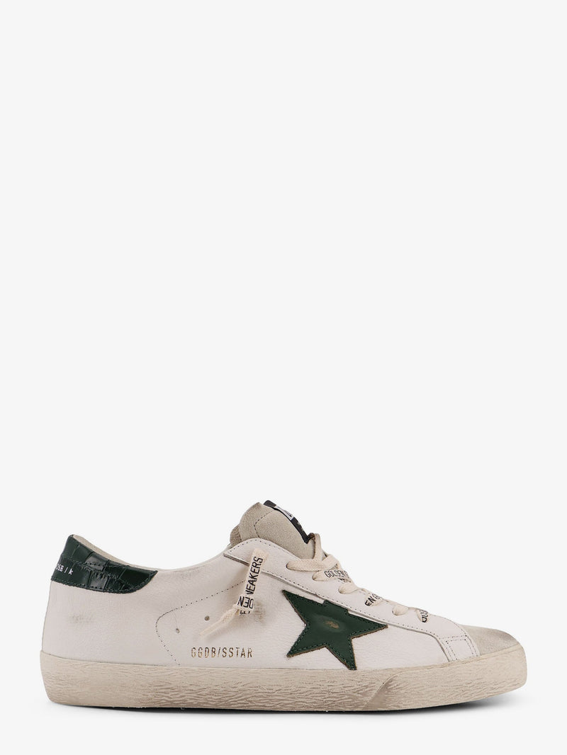 Golden Goose Zapatillas Golden Goose Superstar de piel blancas para hombre - World Class Fashion