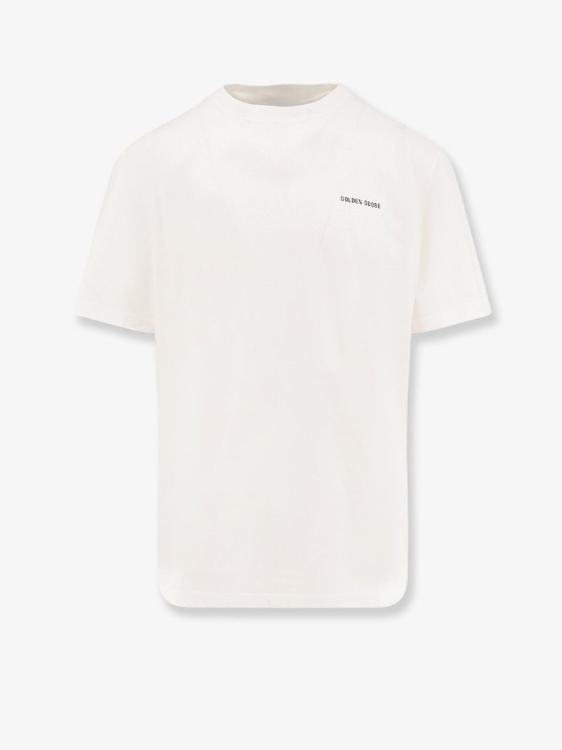 Golden Goose Golden Goose Cotton T-Shirt White Men - World Class Fashion