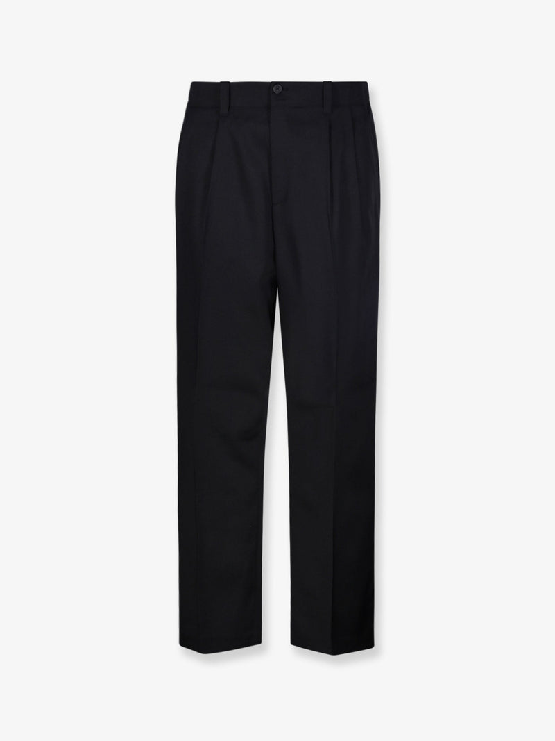 Golden Goose Golden Goose Isiah Virgin Wool Trousers Black - World Class Fashion