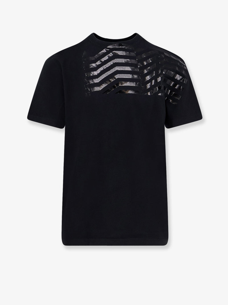 Golden Goose Camiseta de Algodón Golden Goose para Hombre, Negra - World Class Fashion