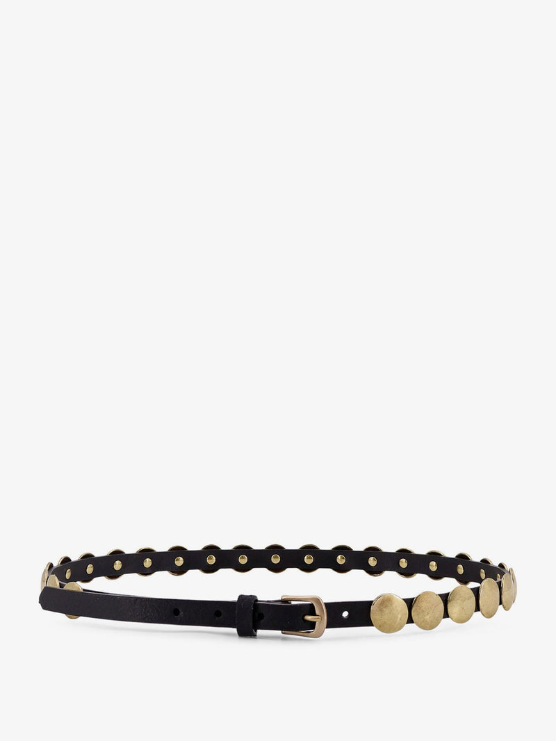 Golden Goose Golden Goose Trinidad Leather Belt Black - World Class Fashion