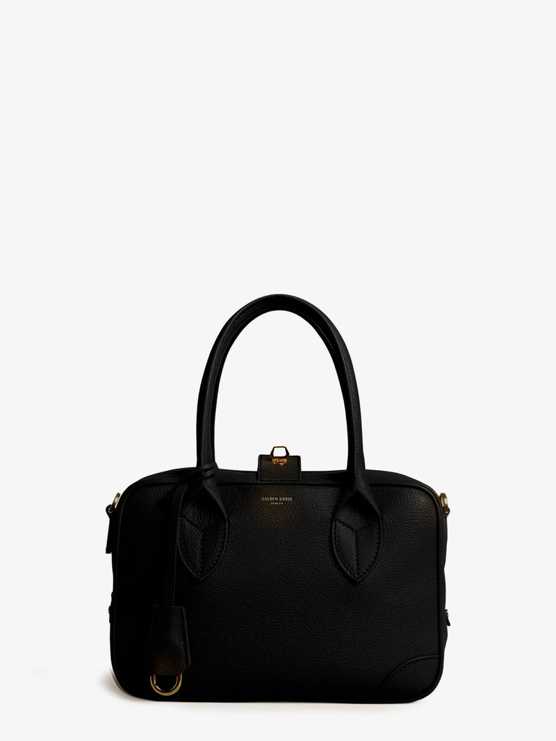 Golden Goose Golden Goose Vita Black Leather Crossbody Bag - World Class Fashion