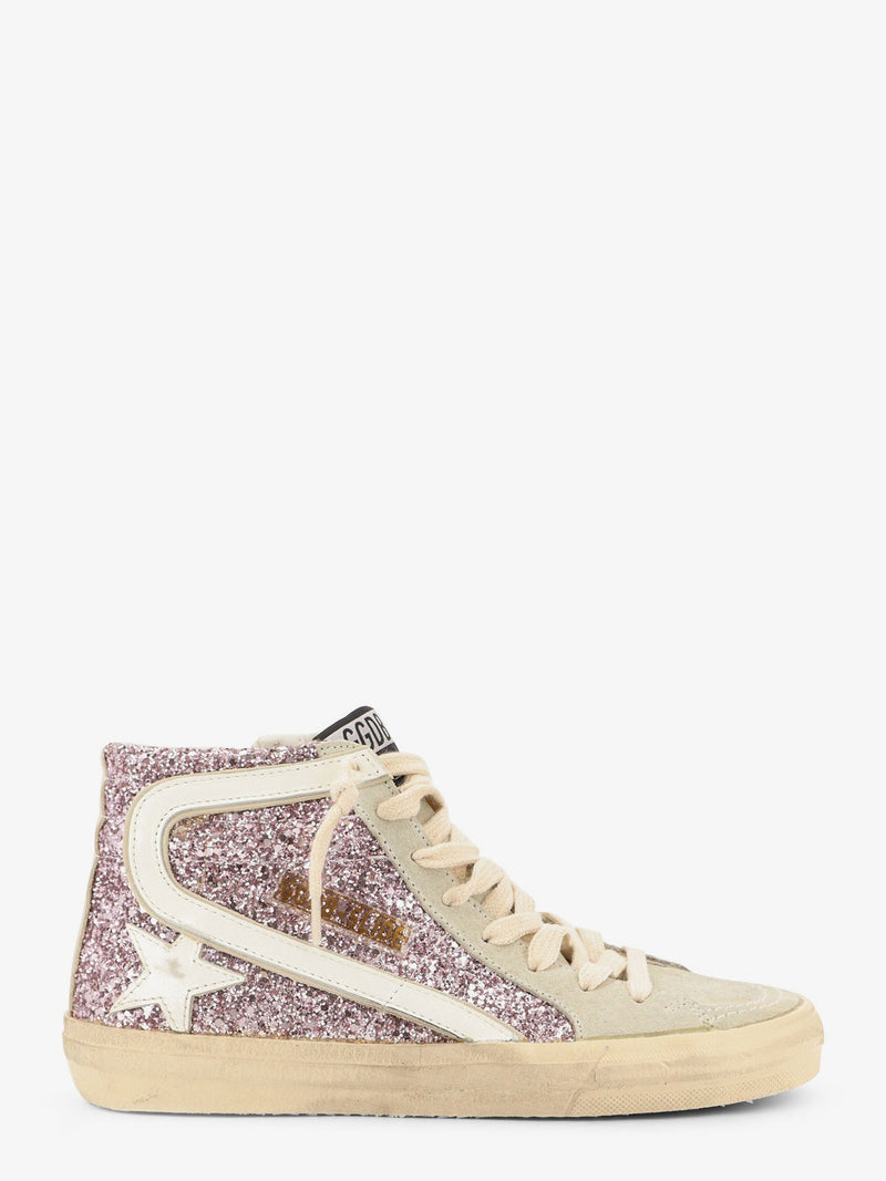 Golden Goose Zapatillas de cuero rosa Golden Goose para mujer - World Class Fashion