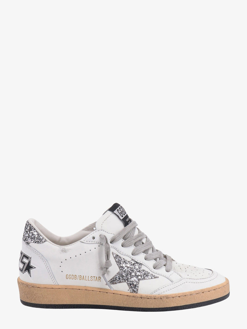 Golden Goose Zapatillas de cuero Golden Goose Ballstar blancas para mujer - World Class Fashion