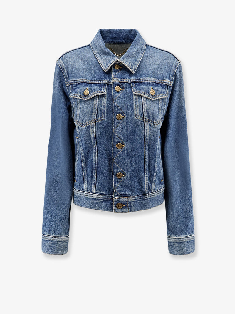Golden Goose Golden Goose Slim Fit Denim Jacket Blue Women - World Class Fashion