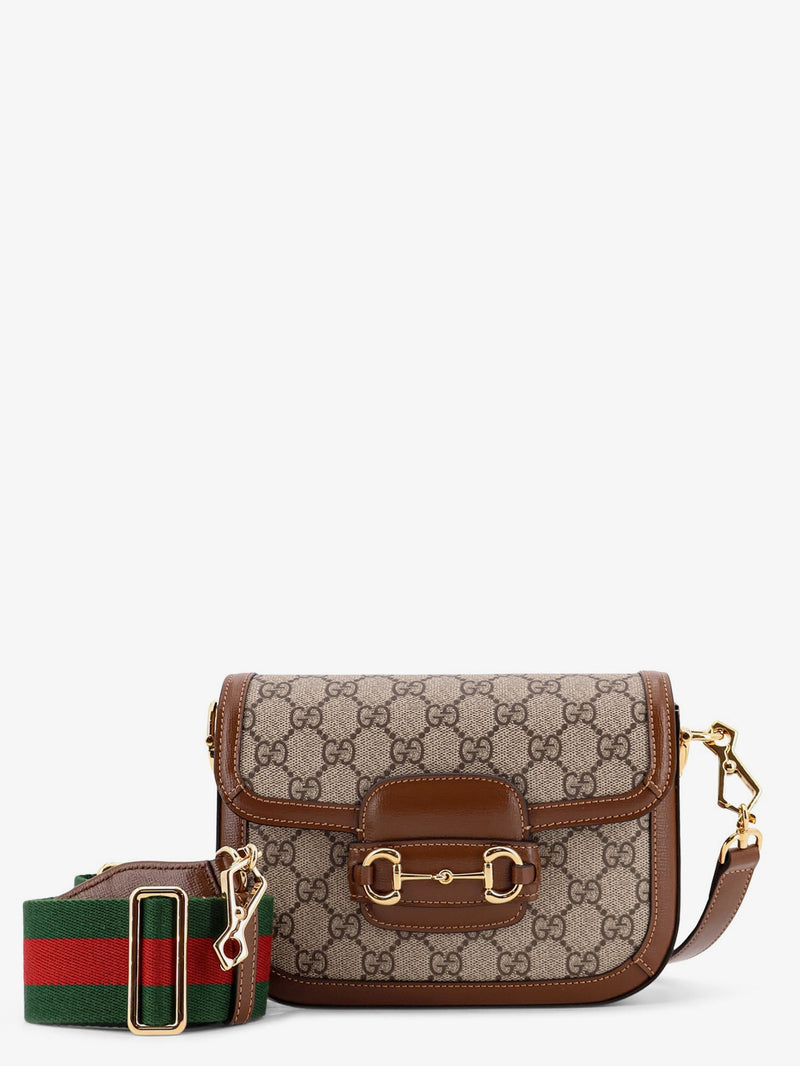 Gucci Gucci Horsebit 1955 Crossbody Bag Brown - World Class Fashion