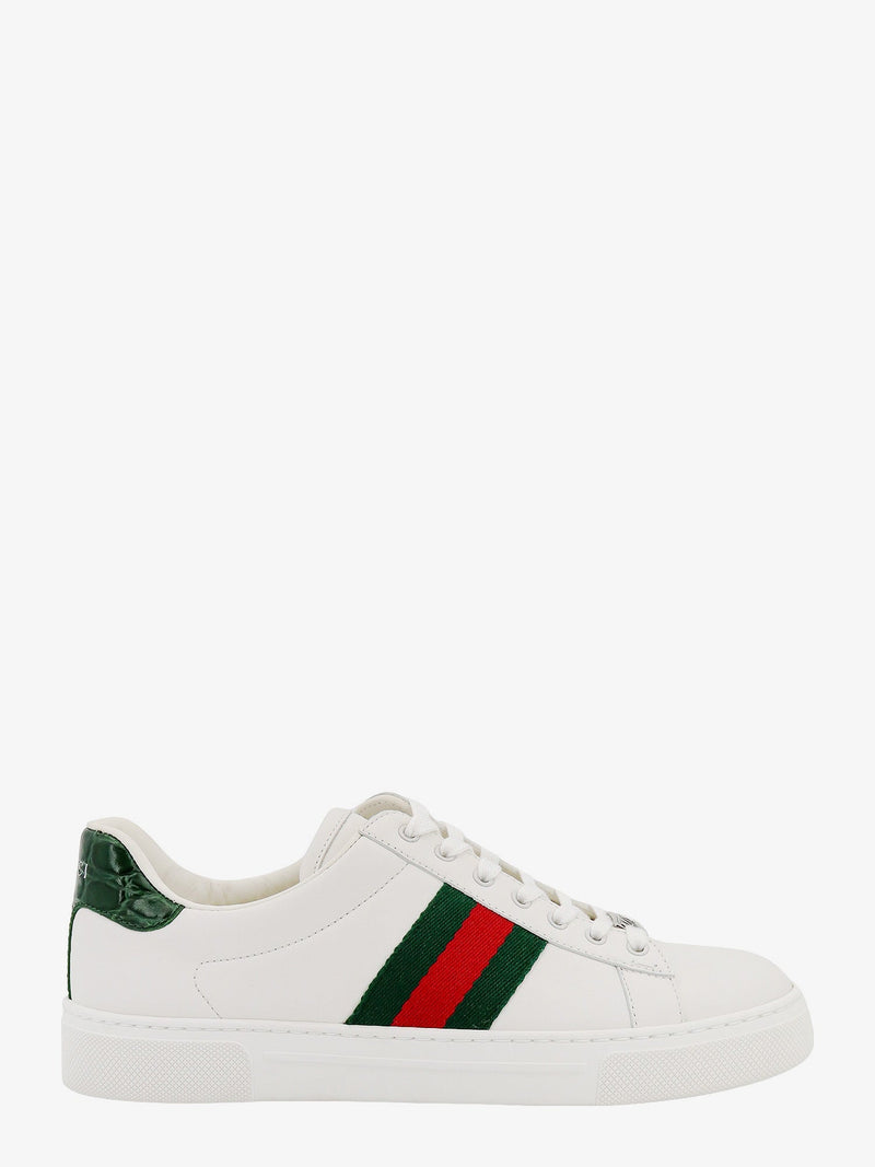 Gucci Gucci Ace Leather Sneakers White Women - World Class Fashion